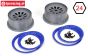 LOSB7027/B Felgen Grau-Blau Ø120-B60 mm, Set
