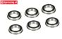 LOS-3739 LOSI 5T Differential Kugellager, 6 st.