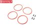 LOS-3693 LOSI 5IVE-T Stoßdämpfer O-ring, set