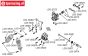 LOS-3725 LOSI 5IVE-T Differential Gehaüse vorne, set