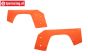 LOS-4011 LOSI 5IVE-T 3.0 Kotflügel hinten Orange, Set