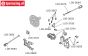 LOS-3688 LOSI 5IVE-TE 3.0 Alu-Mitte Diff. & Motorplatte, set