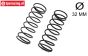 LOS-3746 LOSI 5IVE-T Dämpfer feder hint. Rot Ø32-Ø3,3, 2 st.
