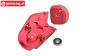 MX038A-R PROMOTO Alu-Antriebsgehause Rot, Set