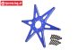 MX0606F-B PROMOTO Alu-Felge Stern vorn. Blau, 1 st.