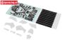 LOS260005 PROMOTO Kunststoff Teilen/Aufkl. Weiss, Set.