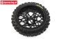LOS46005 PROMOTO Hinterr.-Felge schwarz, 1 St.