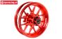 VITACRR-RD Promoto CNC felge hinten Rot, 1 St.