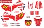 CS0980/40 PROMOTO Aufkl. Honda CRF Lawrence, Set