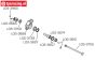 LOS-3663 LOSI 5IVE-T Radmitnehmer 24 mm Hex, 2 st.