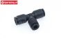 M1000/43 Mecatech T-stück hydraulisch Ø4 mm, 1 St.