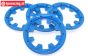 MM1800/B MADMAX Beadlock Blau Ø120 mm, 4 St.