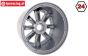 MM1300/80 MadMax Felgen Silber Ø120-B80 mm, 2 st.