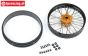 PRO283600T3 Pro-Spec V2 vorder felge Schwarz/Gold, set