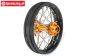 PRO283700T3 Pro-Spec V2 hinter felge Schwarz/Gold, set
