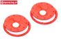 TPS59089/02R Felgenring-scheibe Rot Ø120 mm, 4 St.