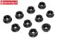 TPS6113 Mutter selbstsichernd M6R Schwarz, 10 st.