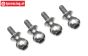 TPS86407 Stahl Gelenkkügel M3-Ø6,8 mm HPI-Rovan, 4 st