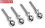 TPS86412 Stahl Gelenkkügel M4-Ø10 mm HPI-Rovan, 4 St.