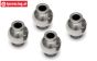 TPS86425 Stahl Gelenkkügel Ø4-Ø14 mm HPI-Rovan, 4 st.
