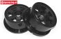 TPS5026/70B Nylon Felge Schgwarz Ø120-B70 mm, 2 st.