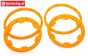 TPS5030/OR HD Nylon Felgenringe Orange Ø120 mm, 4 st.