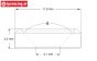 TPS1235/01 Aluminium-Senkring Ø5 mm Rot, 10 st.