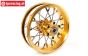VITASRR-GD Promoto Speichen felge hinten Gold, 1 St.
