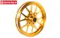 VITACFR-GD Promoto CNC felge vorne Gold, 1 St.