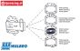 TPS0708 Walbro K3-WYTA Spiralmembran, Set