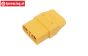 TPS087/90 AMASS XT90 Gold stecker Ø6,0 mm, 4 st.