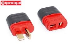 AMASS1200/04 Amass T-stecker mit Schutzkappe, 4 st.