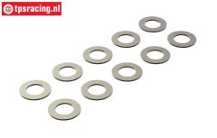 ARA709063 ARRMA Passscheibe Ø4,1-Ø7,4-D0,35 mm, 10 St.