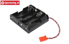F01001342 Futaba Batteriefach 4 x AA, 1 st.