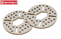 BWS59062 Alu-Bremsscheibe Gehärtet Ø56 mm LOSI-BWS, 2 st.