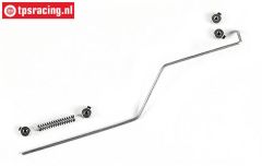 FG10019/01 Gasgestänge gebogen F1 L160 mm, 1 st.