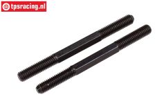 FG10025 Stahl-Gewindestange M6 L/R-L73 mm, 2 St.