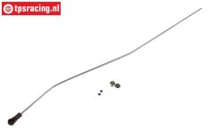 FG1018/01 Gasgestänge gebogen L340 mm, 1 st.