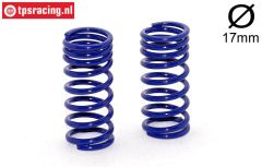 FG10194 Stoßd. feder progr. Blau Ø17-Ø2,5-L48 mm, 2 St.