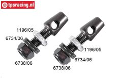 FG1196/03 Stabilisatorhalter M6-Ø5,0 mm, Set 