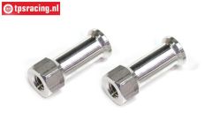 FG1213/08 Alu-Distanzbolzen RC Platte M4-L13,5 mm, 2 St.