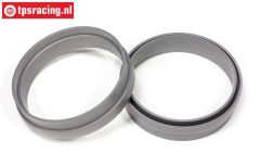 FG3106 1/6 Felgenverbr. Silber Ø120 mm, 2 St.