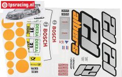 FG4156 Team Dekorbogen Audi A4 Albers, Set