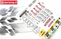 FG4163 Audi RS5 Ultra Team Dekorbogen, Set