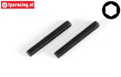 FG4424 Gewindestange M4-L25 mm, 2 st.