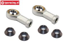 FG4429 Stahl Kugelgelenk M6R/Ø5 mm, 2 St.