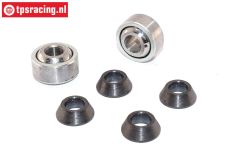FG4466 Kügelbuchse Ø5-Ø13-H8 mm, Set