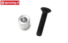FG6024/02 Aluminium Distanzbuchse H10 mm, Set