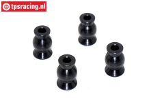 FG6030/05 Stahl Gelenkkugel Ø4/Ø10-H15 mm, 2 St.