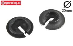 FG6092 Stoßdämpferfeder teller Ø20 mm, 2 St.